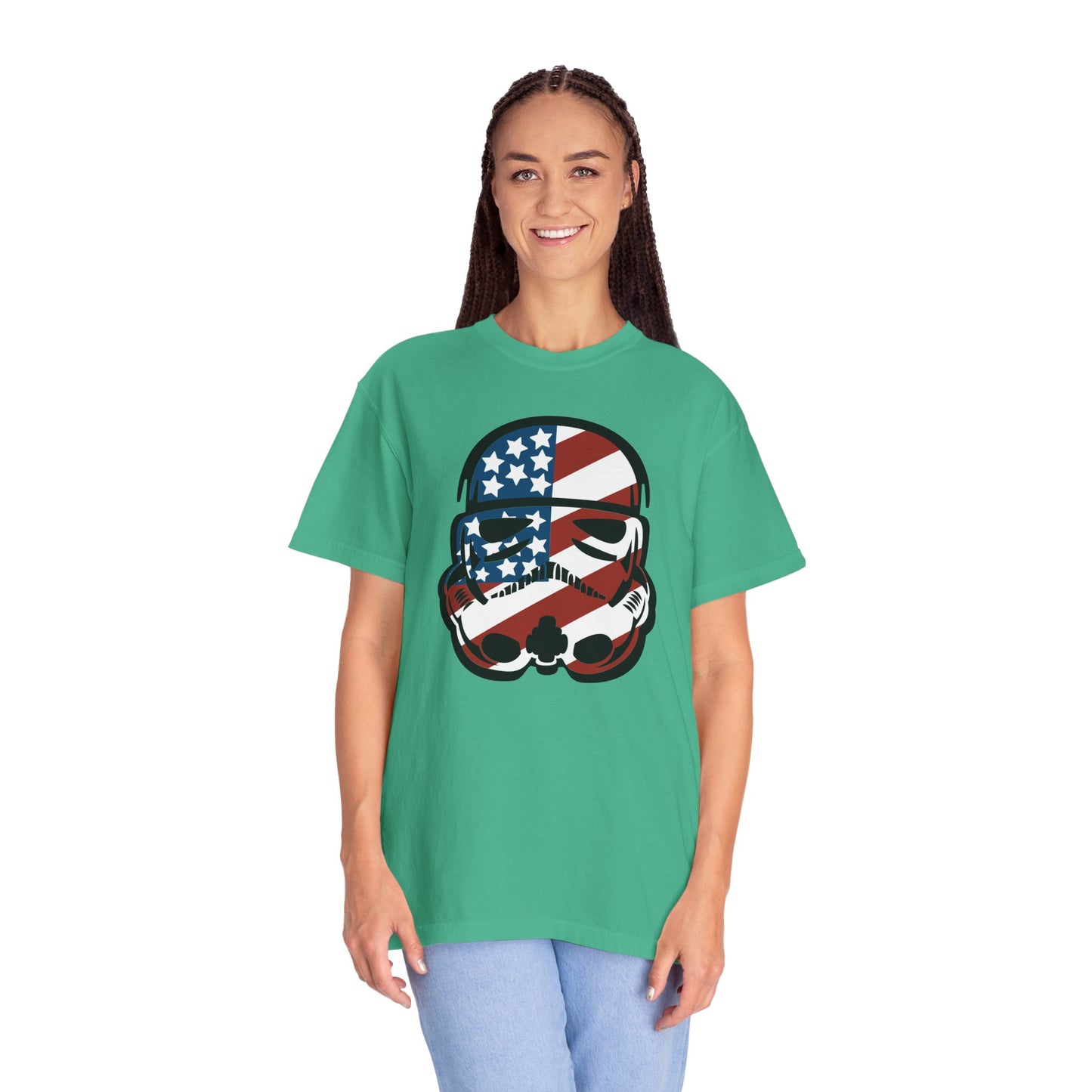 Patriotic Storm Trooper - Comfort Colors Shirt