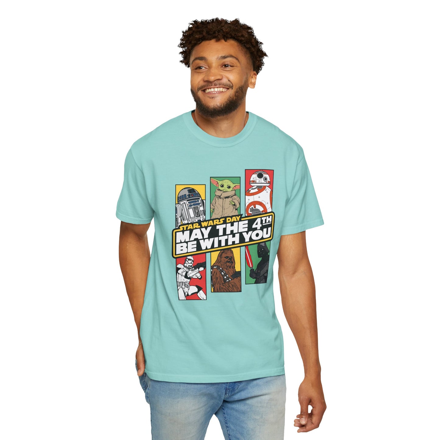 Star Wars Day Pop Art Collage - Comfort Colors Shirt