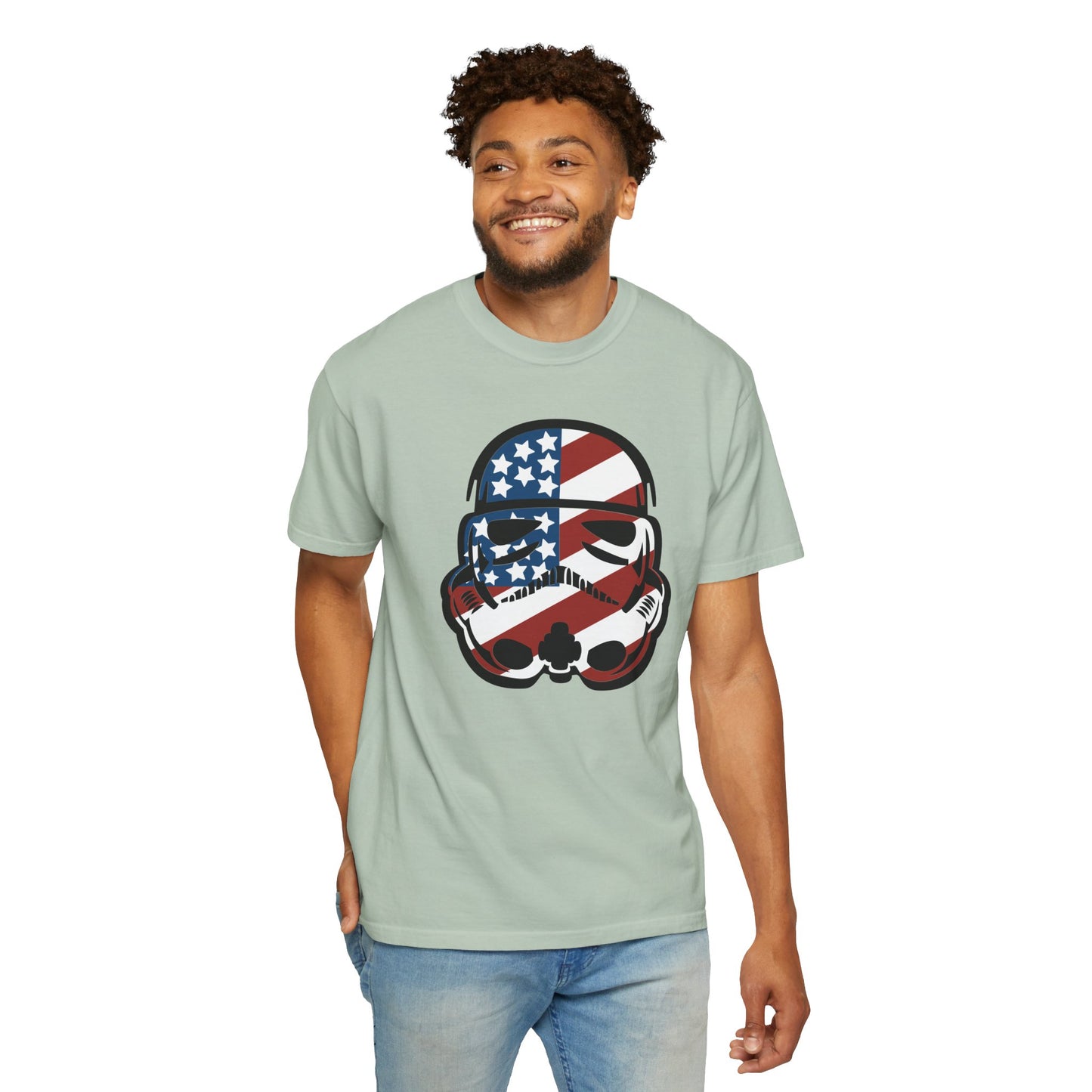 Patriotic Storm Trooper - Comfort Colors Shirt
