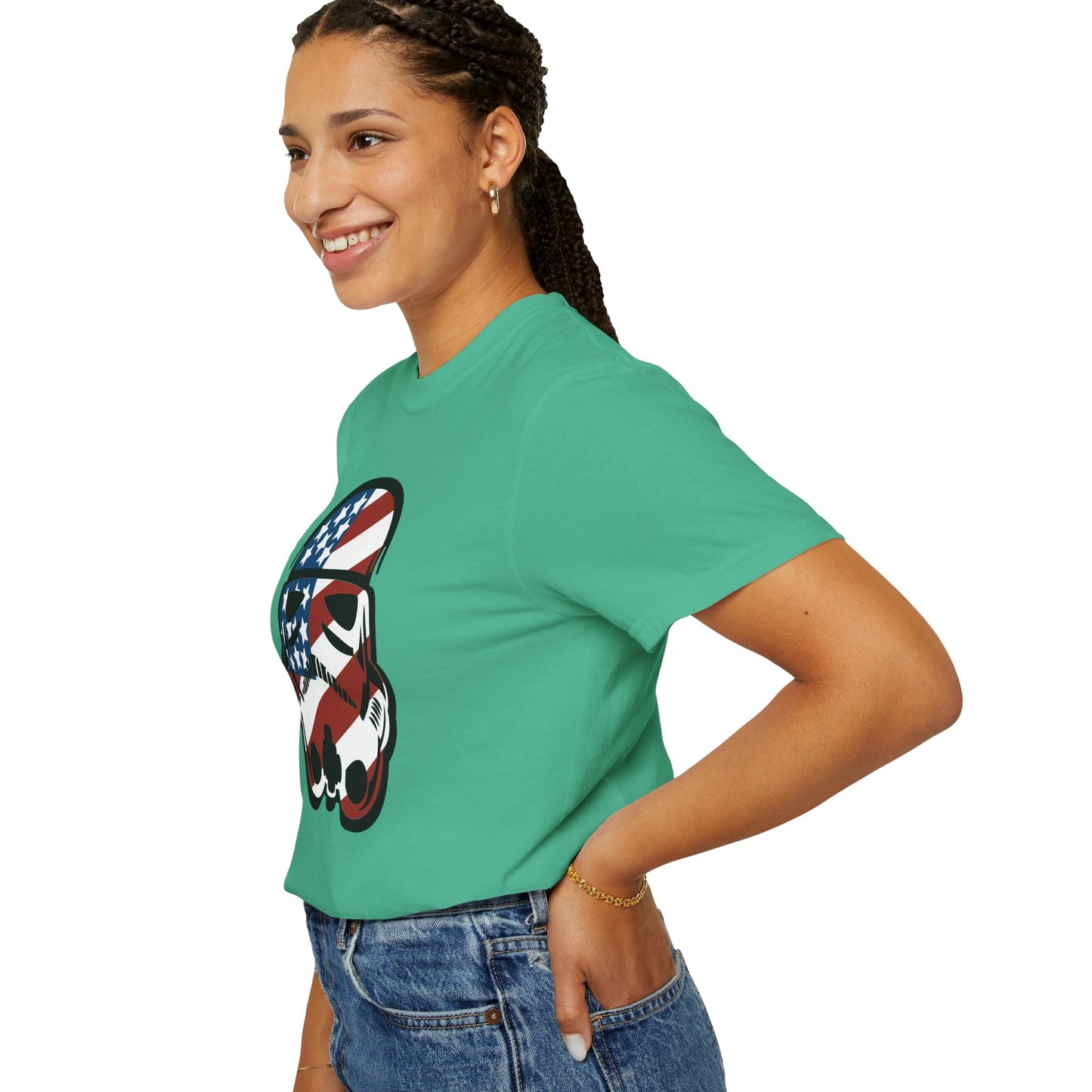 Patriotic Storm Trooper - Comfort Colors Shirt
