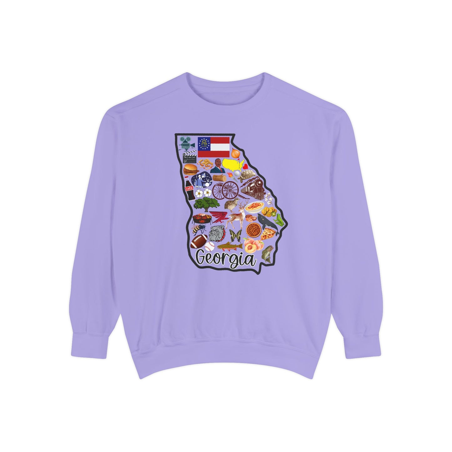 Beautiful State of Georgia - Comfort Colors Sweatshirt