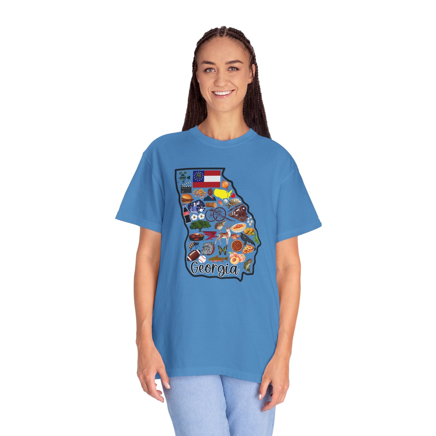 Beautiful State of Georgia - Comfort Colors Shirt