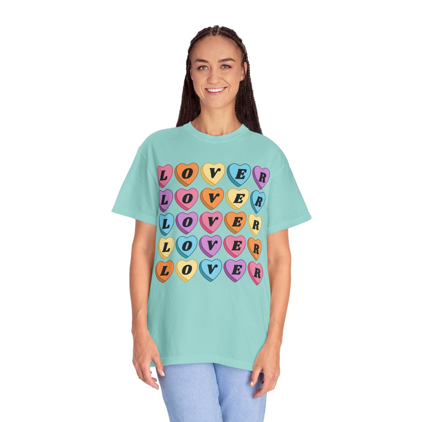 Lover Candy Heart - Comfort Colors Shirt