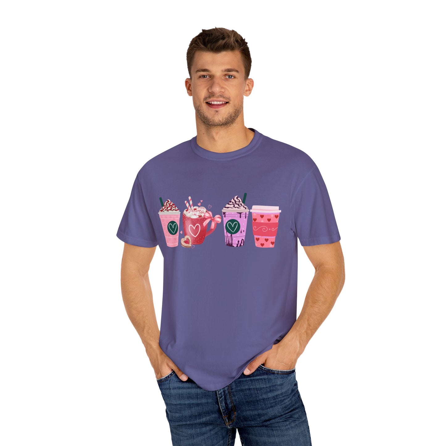 Valentine's Coffee - Comfort Colors Shirt