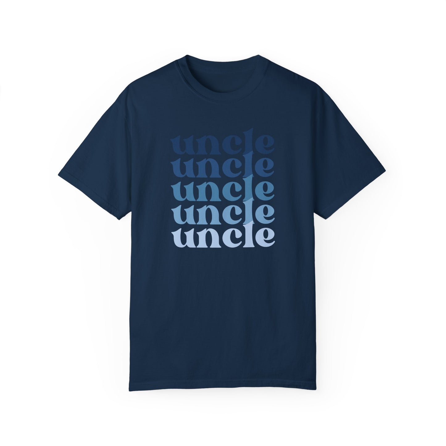 Uncle (Blue) - Comfort Colors Shirt