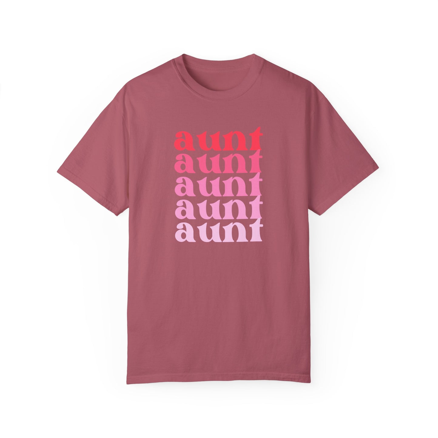 Aunt (Pink) - Comfort Colors Shirt