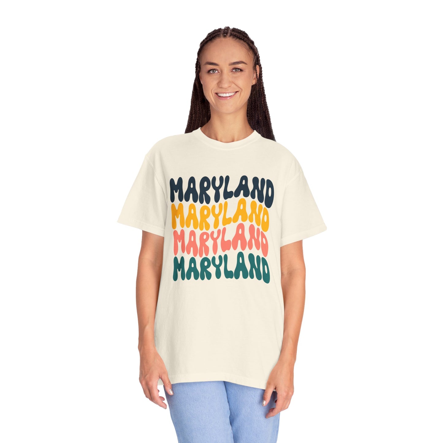 Retro Maryland - Comfort Colors Shirt