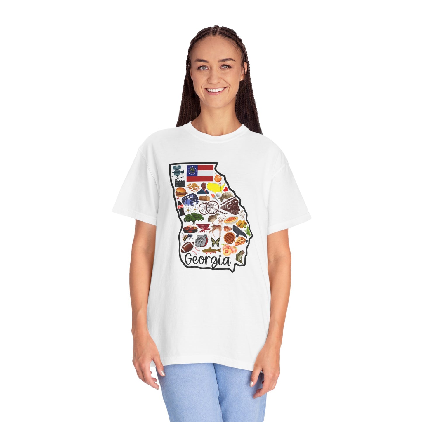 Beautiful State of Georgia - Comfort Colors Shirt