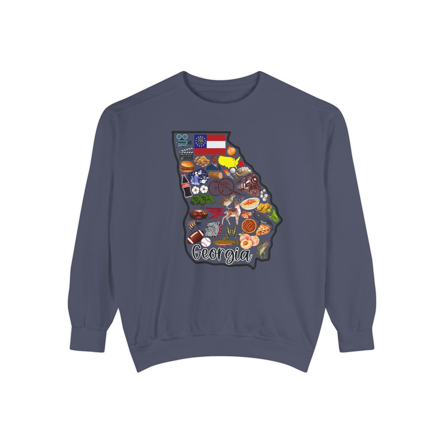 Beautiful State of Georgia - Comfort Colors Sweatshirt
