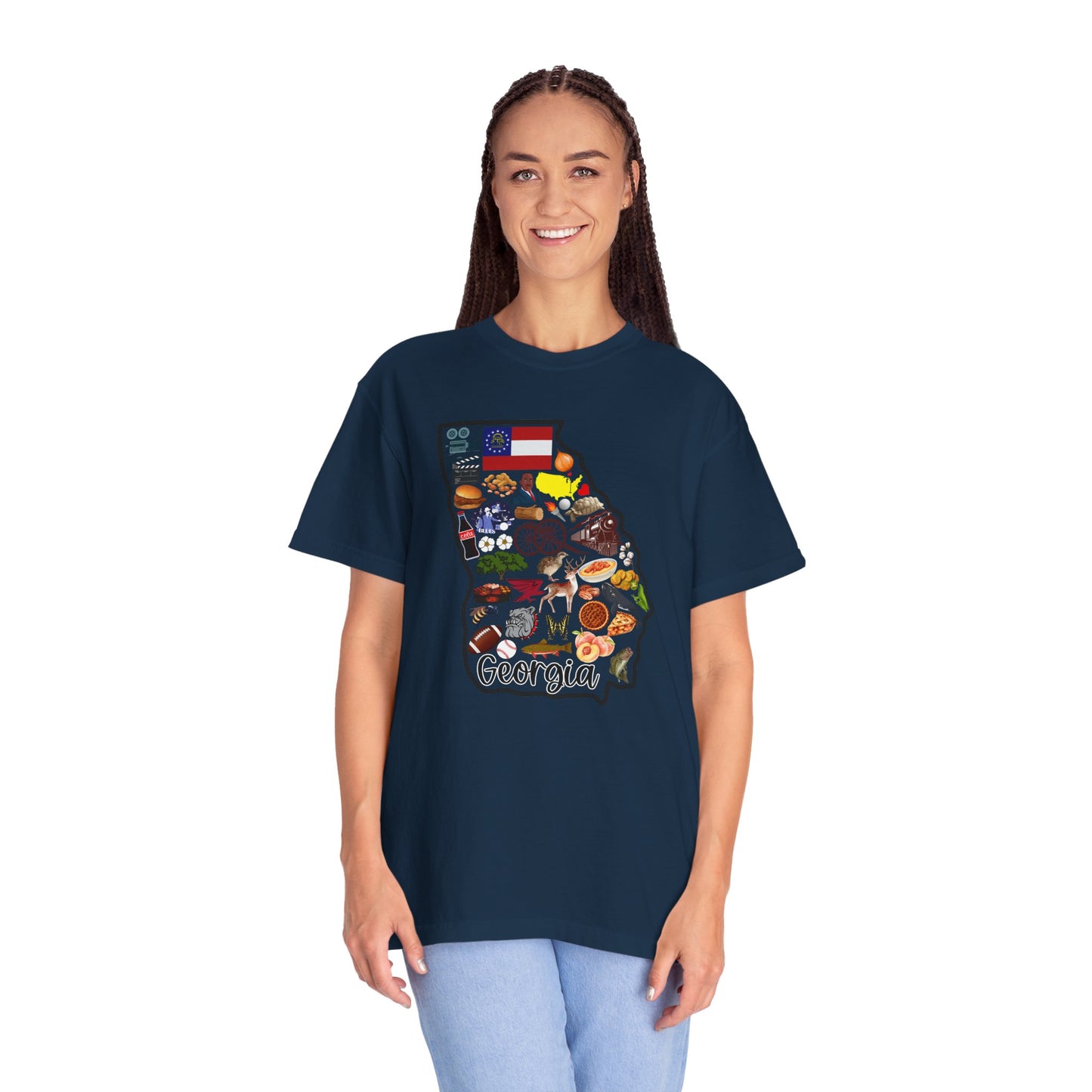 Beautiful State of Georgia - Comfort Colors Shirt
