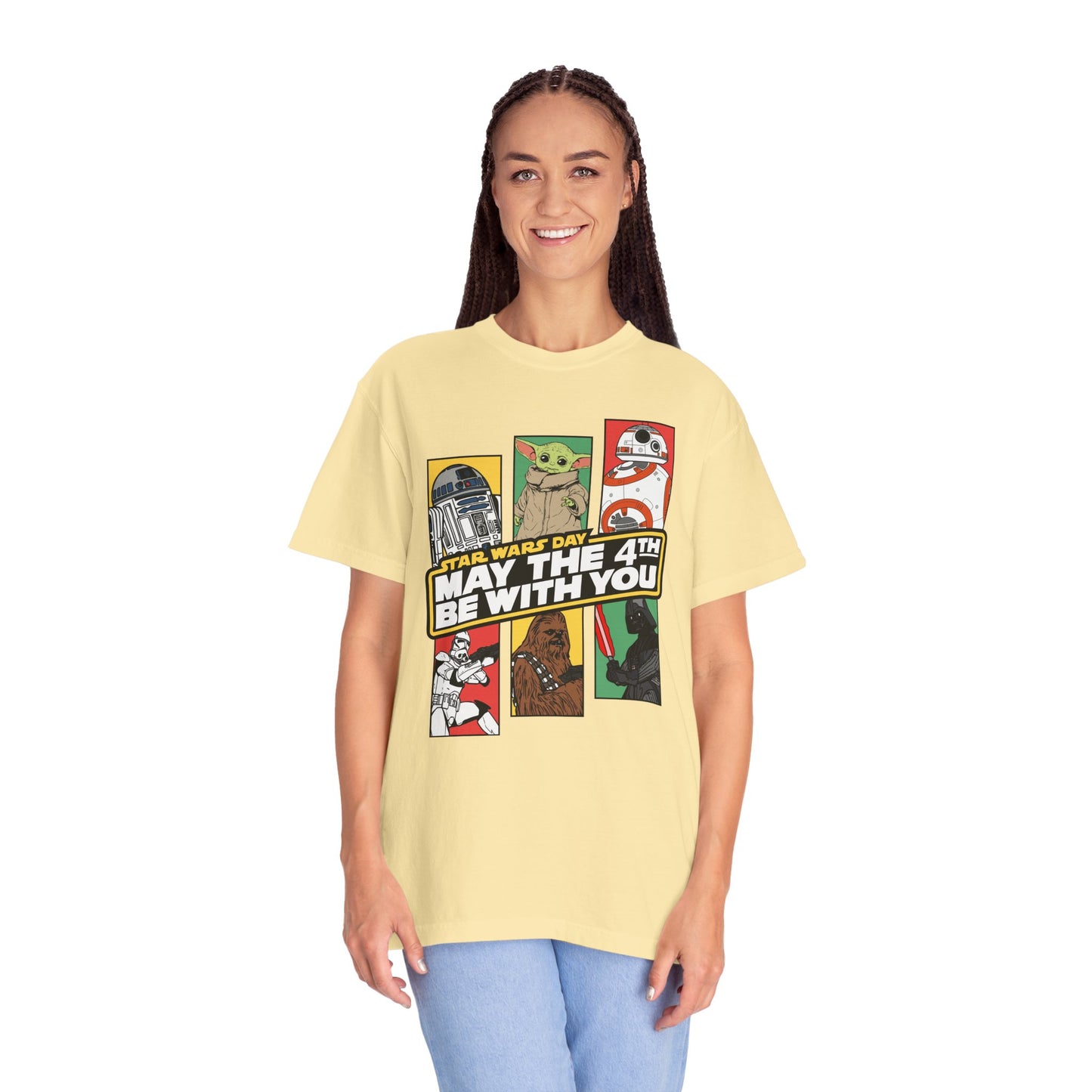 Star Wars Day Pop Art Collage - Comfort Colors Shirt