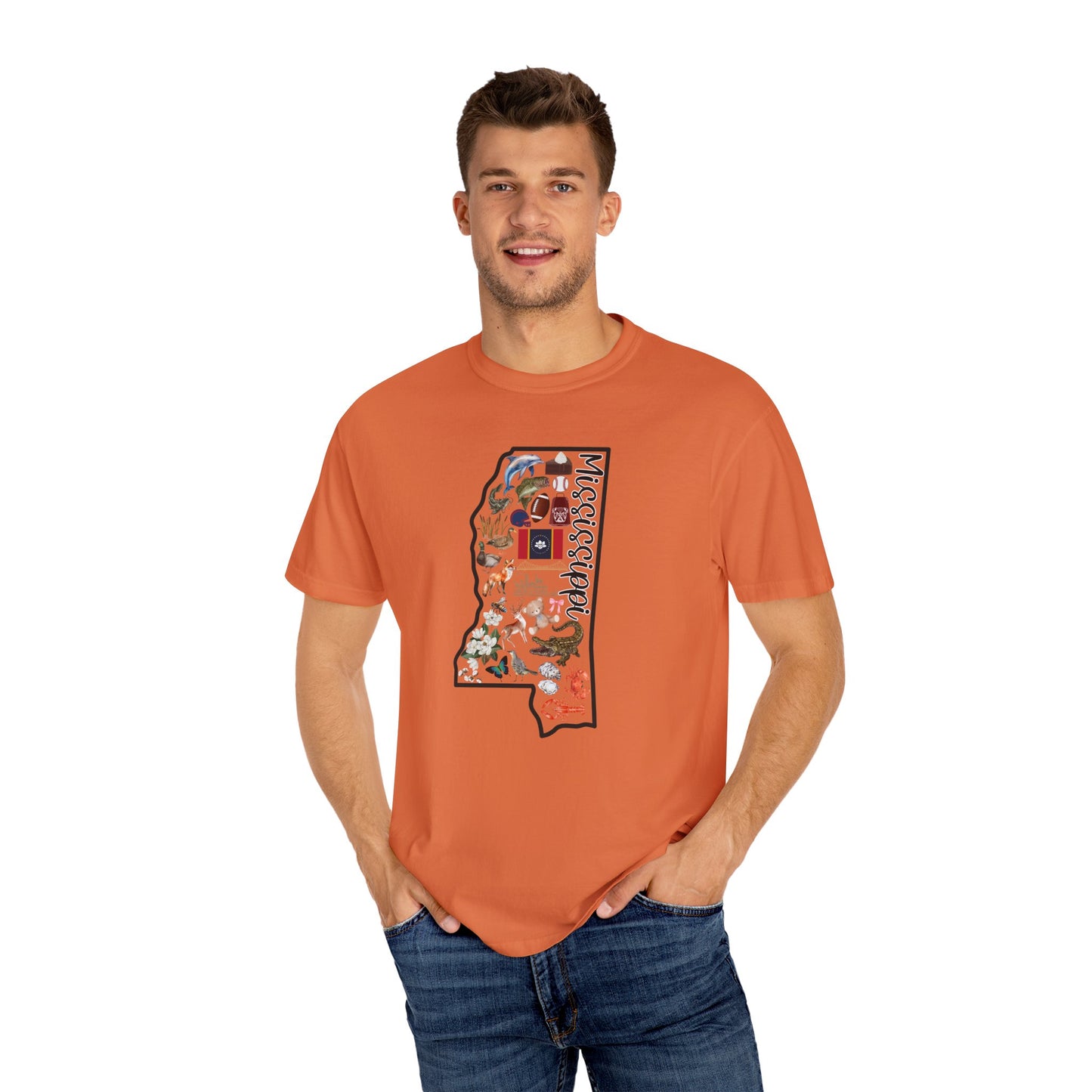 Beautiful State of Mississippi - Comfort Colors Shirt