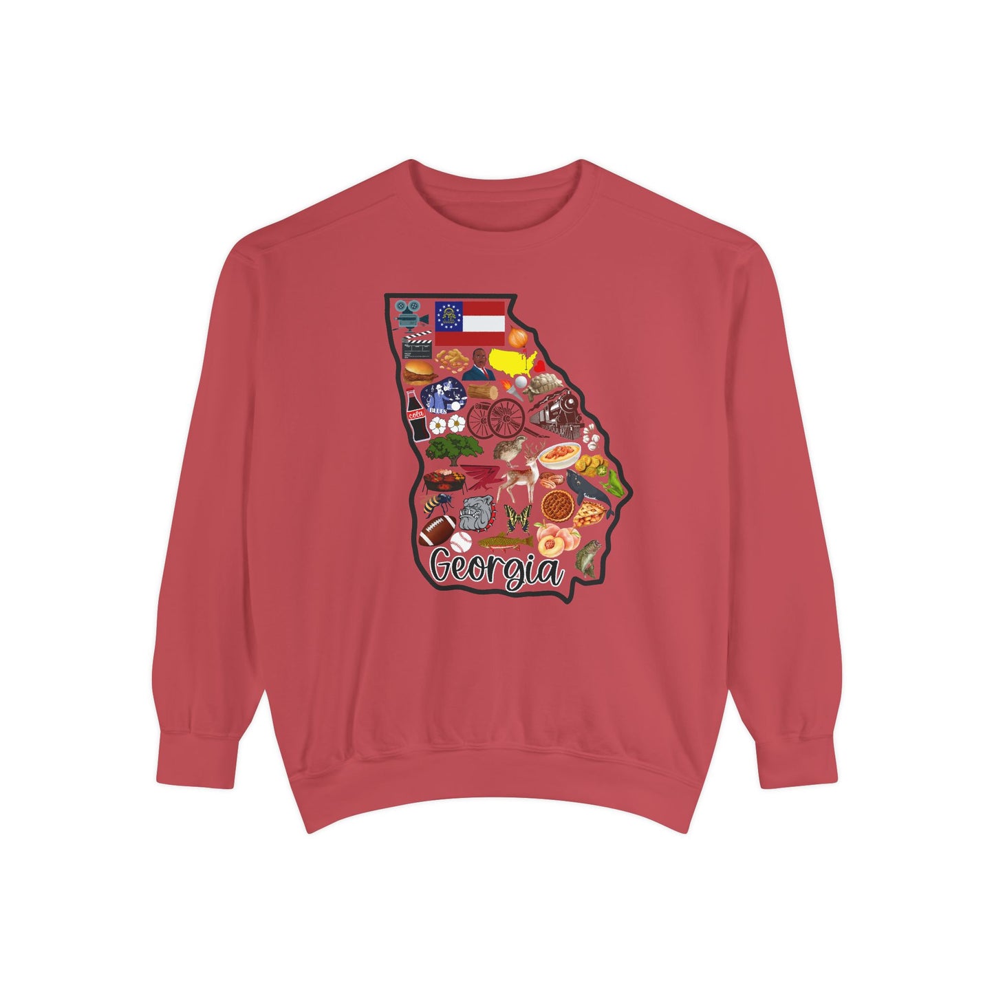 Beautiful State of Georgia - Comfort Colors Sweatshirt