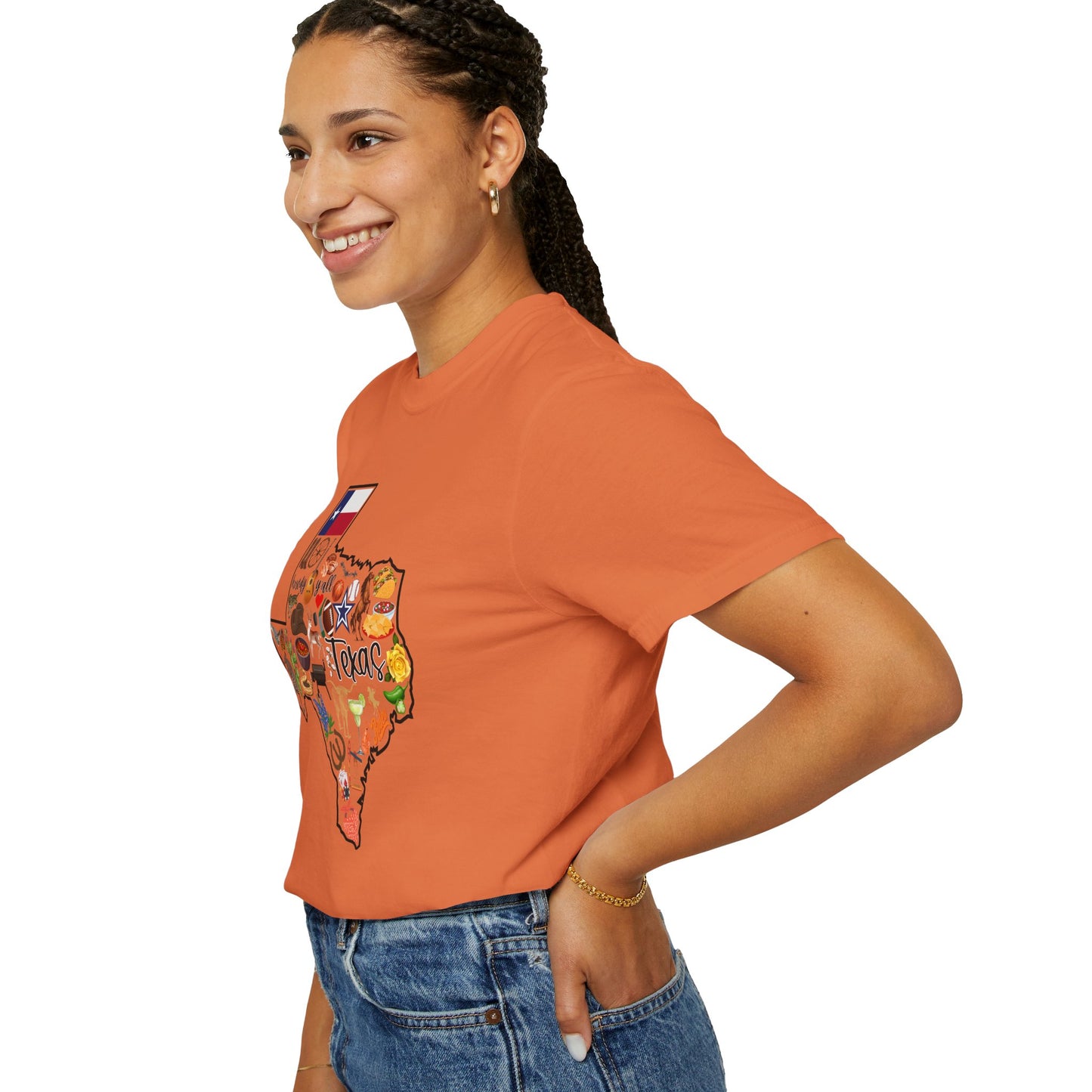 Beautiful State of Texas - Comfort Colors Shirt