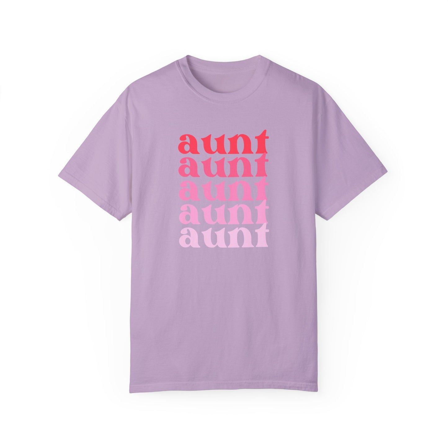 Aunt (Pink) - Comfort Colors Shirt