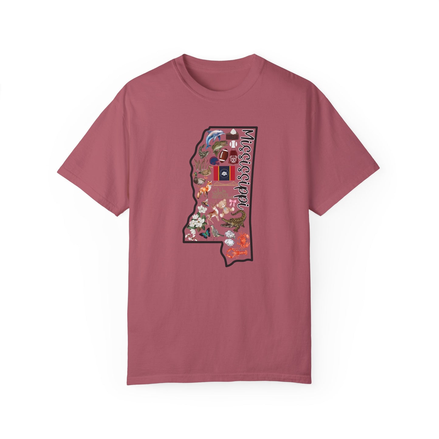 Beautiful State of Mississippi - Comfort Colors Shirt