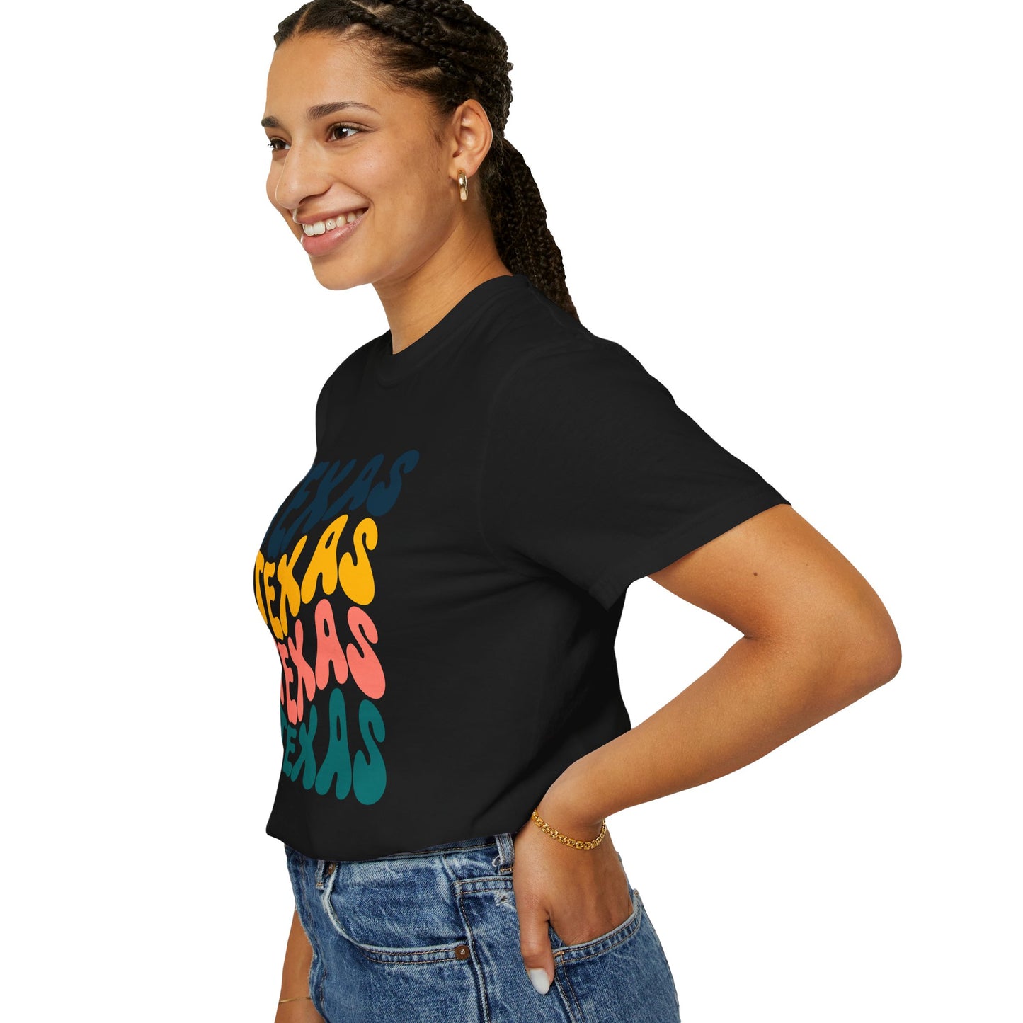 Retro Texas - Comfort Colors Shirt