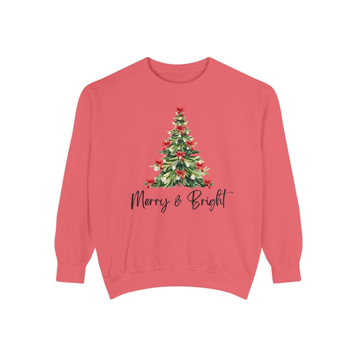 Merry & Bright - Comfort Colors Sweatshirt