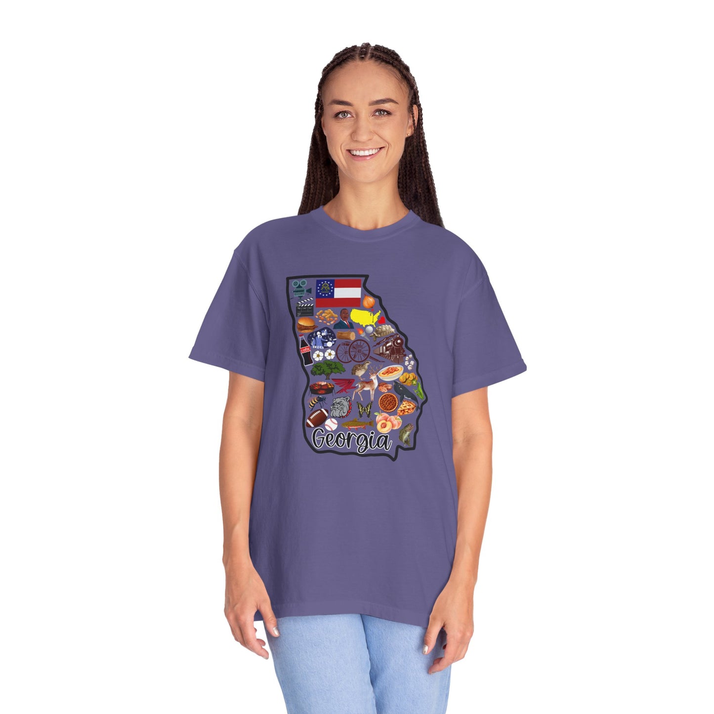 Beautiful State of Georgia - Comfort Colors Shirt