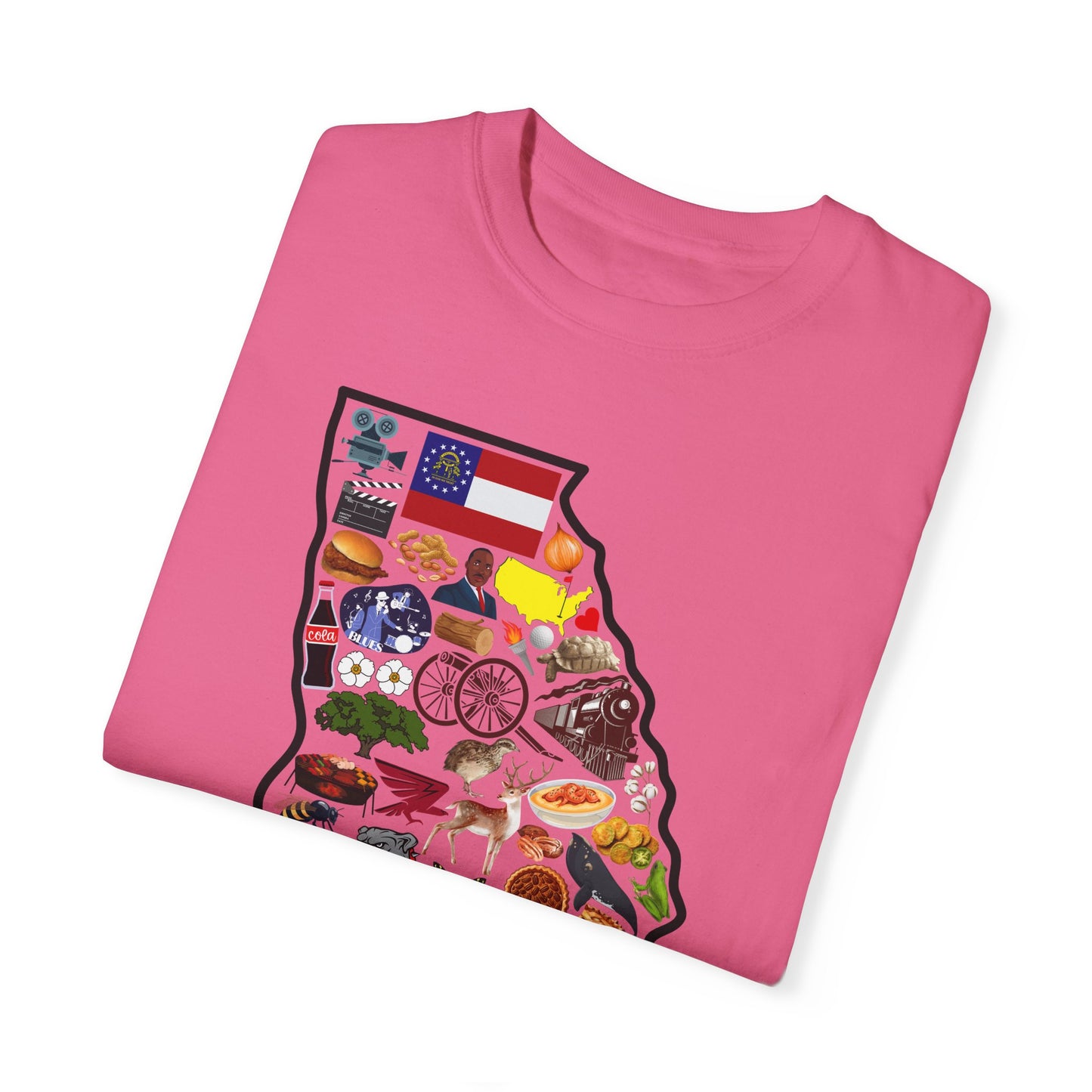 Beautiful State of Georgia - Comfort Colors Shirt