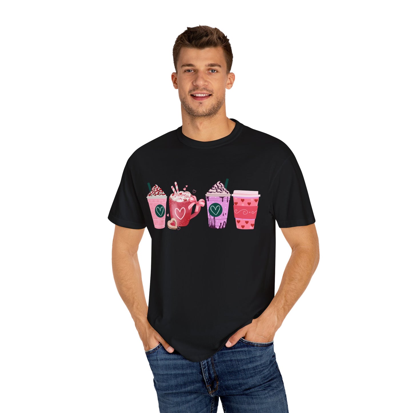 Valentine's Coffee - Comfort Colors Shirt
