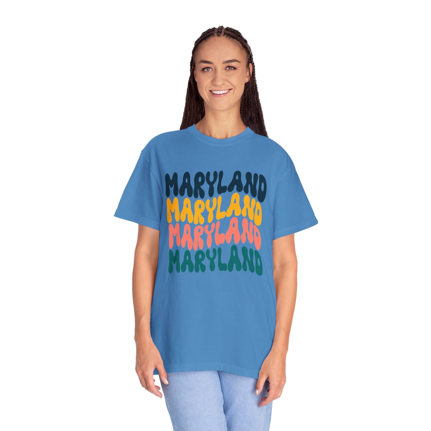 Retro Maryland - Comfort Colors Shirt