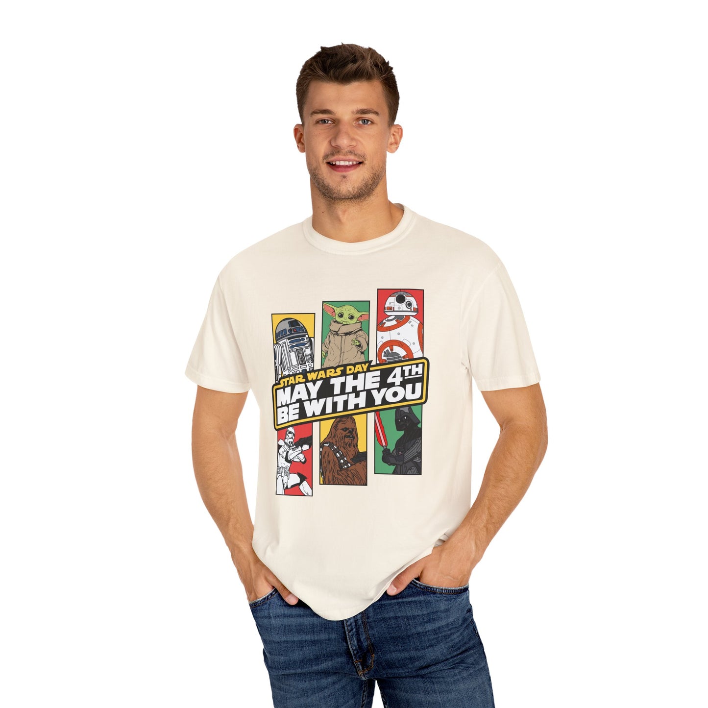 Star Wars Day Pop Art Collage - Comfort Colors Shirt