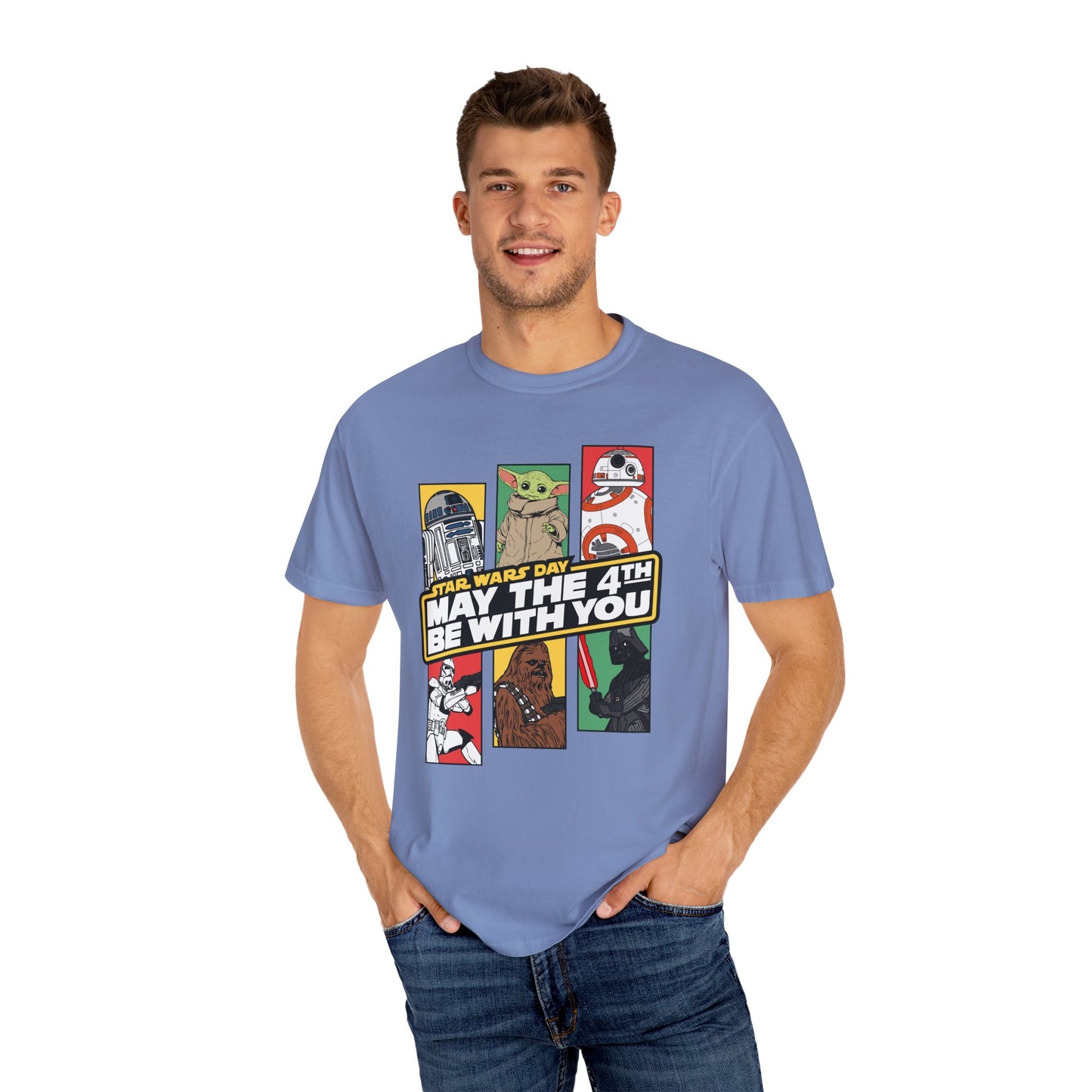 Star Wars Day Pop Art Collage - Comfort Colors Shirt