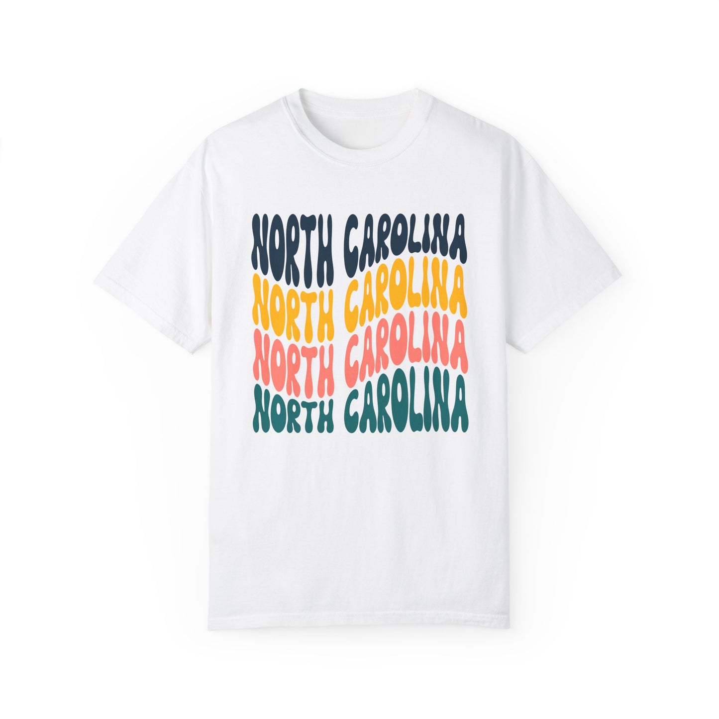 Retro North Carolina - Comfort Colors Shirt
