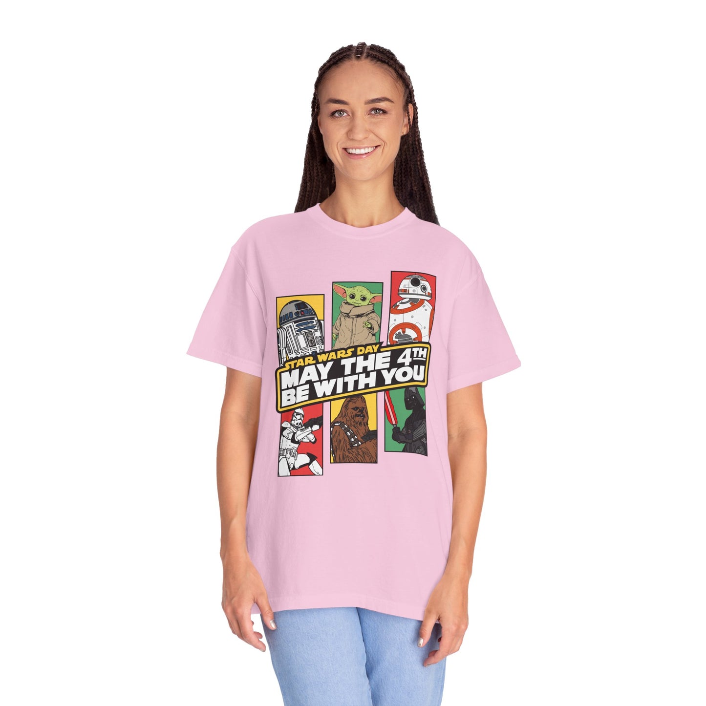 Star Wars Day Pop Art Collage - Comfort Colors Shirt