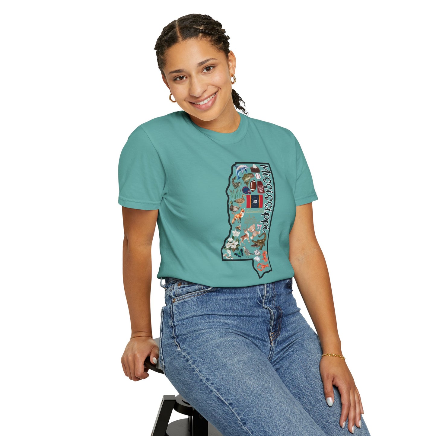 Beautiful State of Mississippi - Comfort Colors Shirt