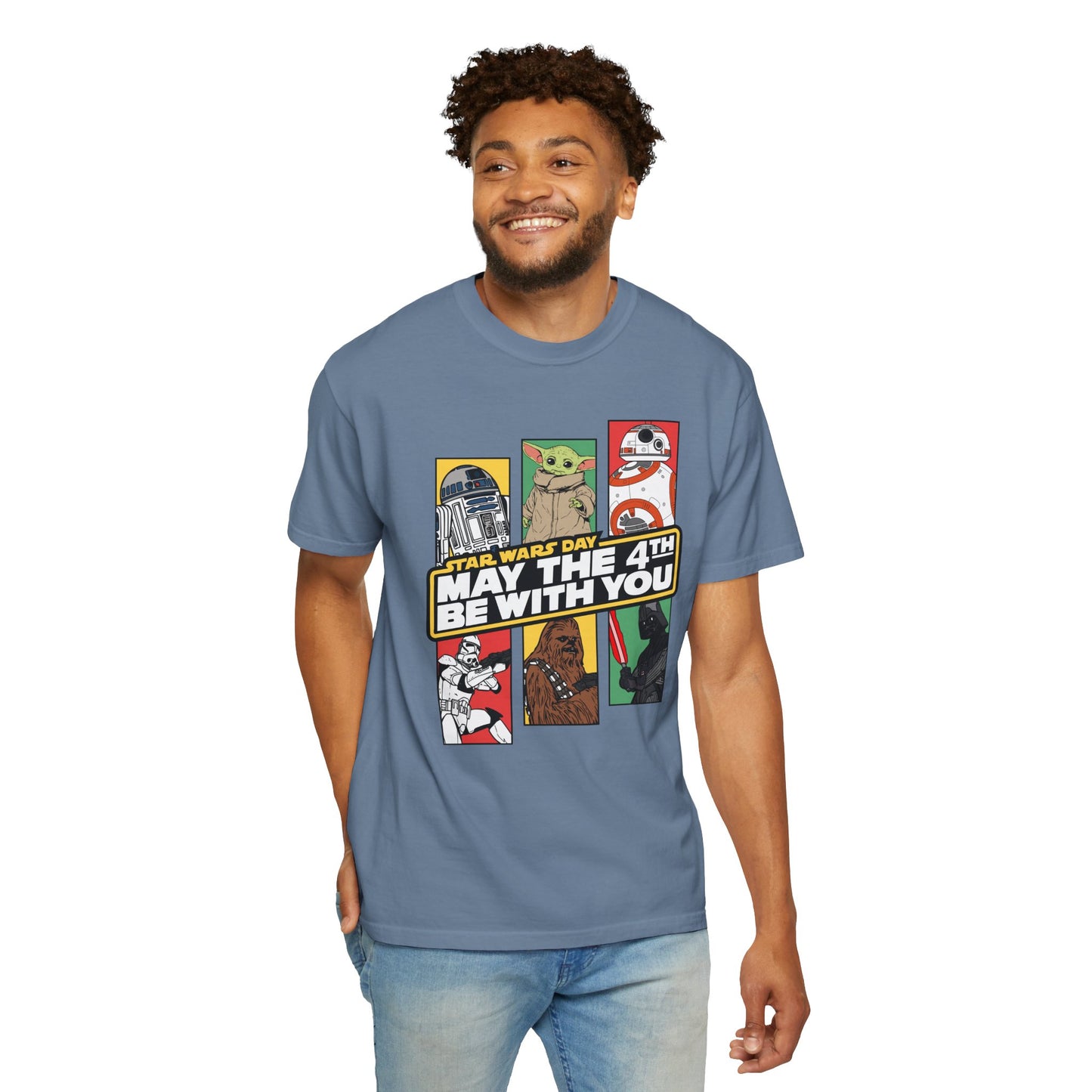 Star Wars Day Pop Art Collage - Comfort Colors Shirt