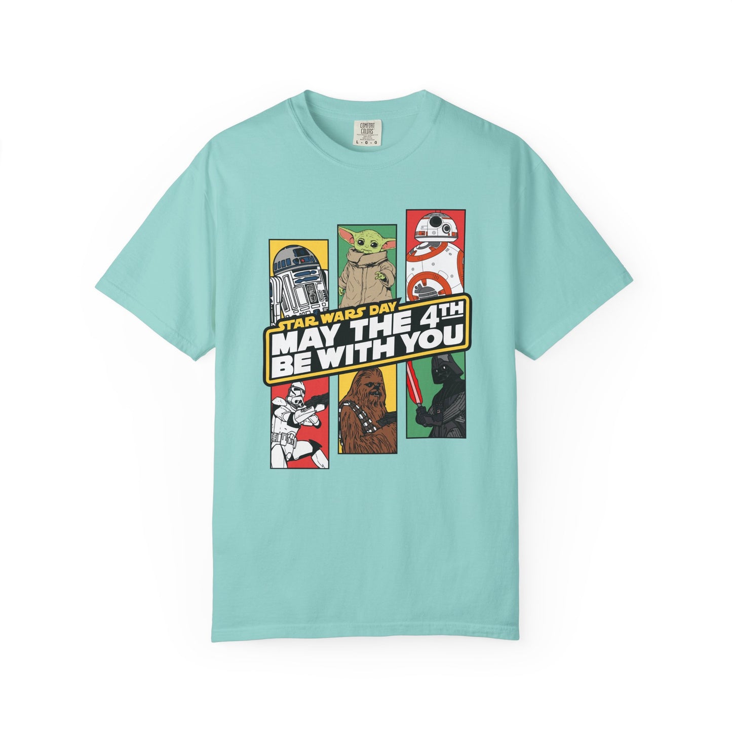 Star Wars Day Pop Art Collage - Comfort Colors Shirt