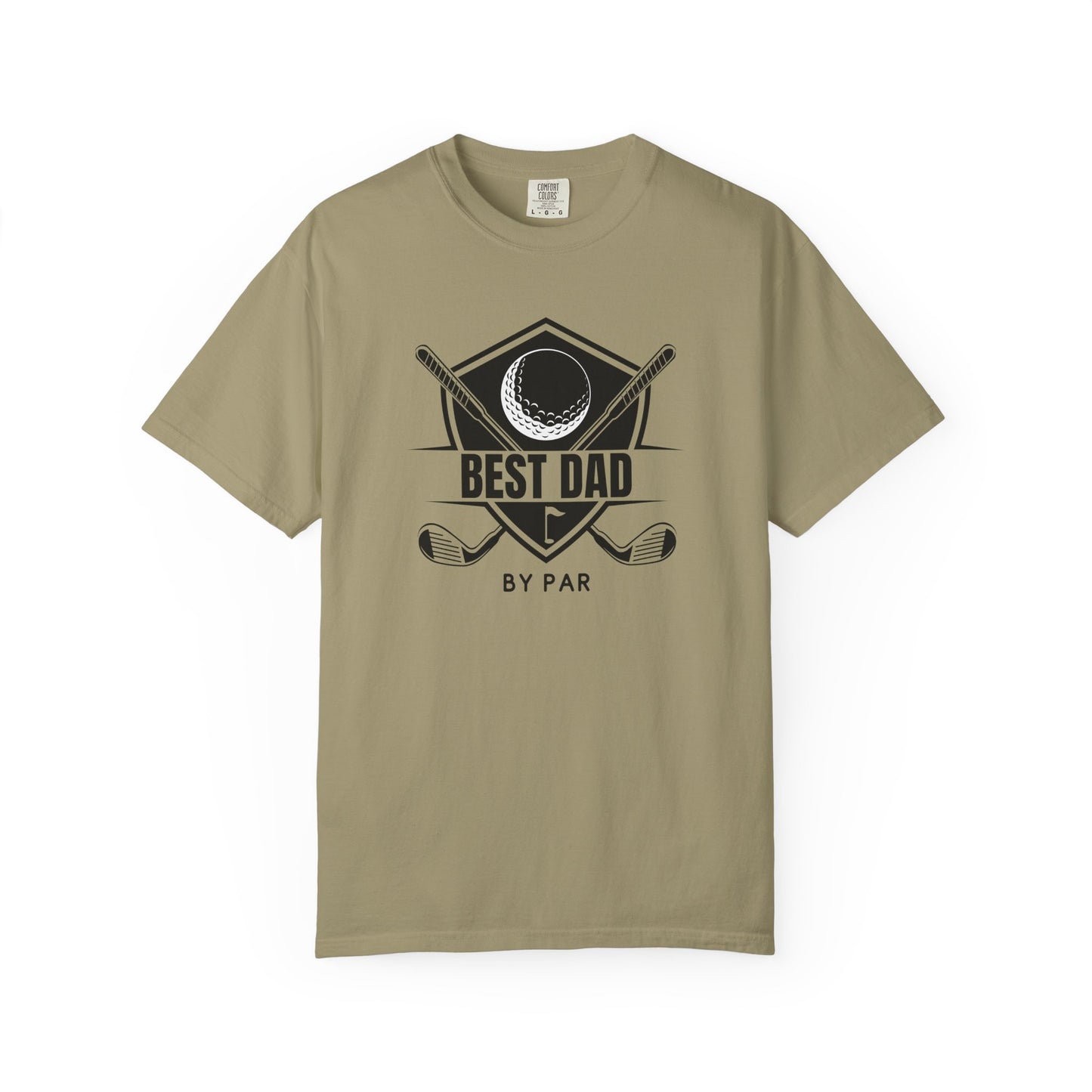 Best Dad By Par - Comfort Colors Shirt