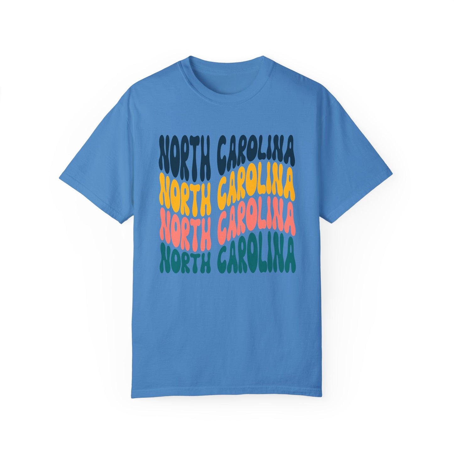 Retro North Carolina - Comfort Colors Shirt