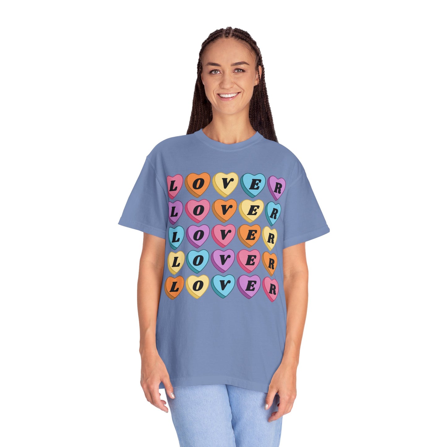 Lover Candy Heart - Comfort Colors Shirt