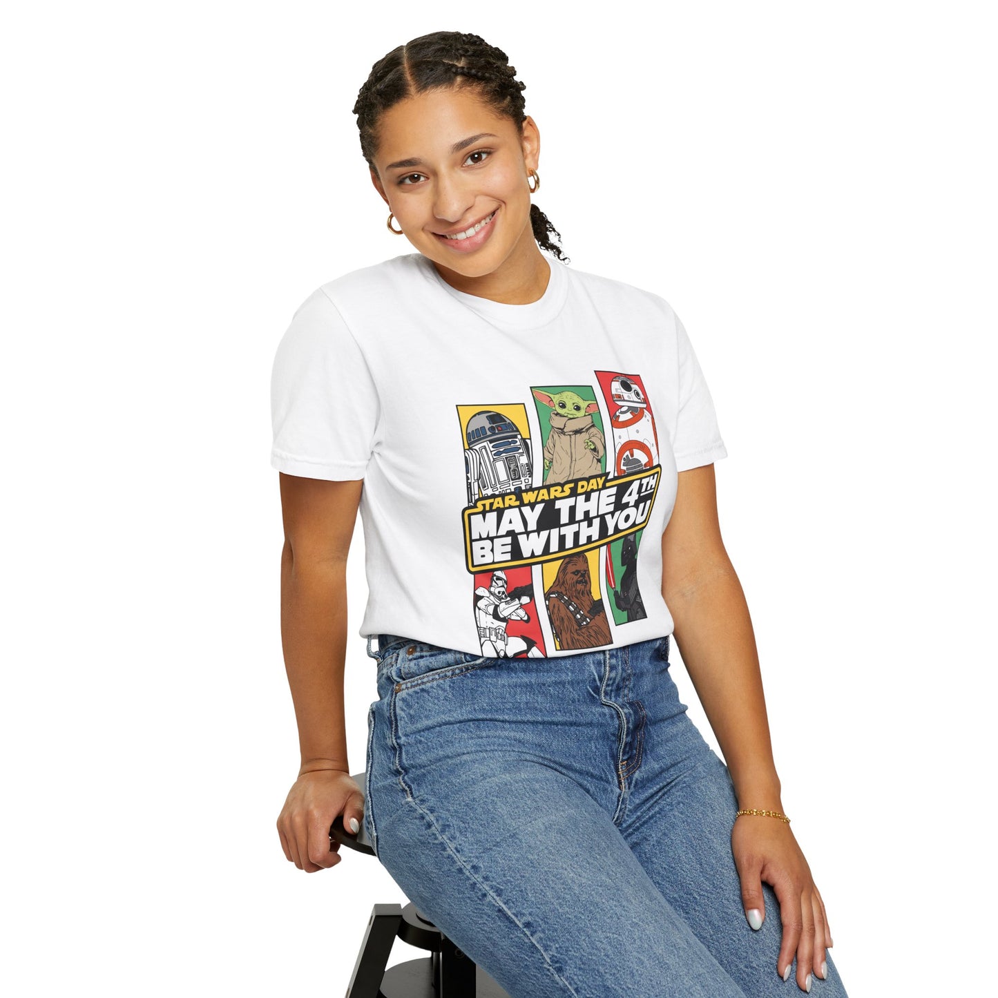 Star Wars Day Pop Art Collage - Comfort Colors Shirt
