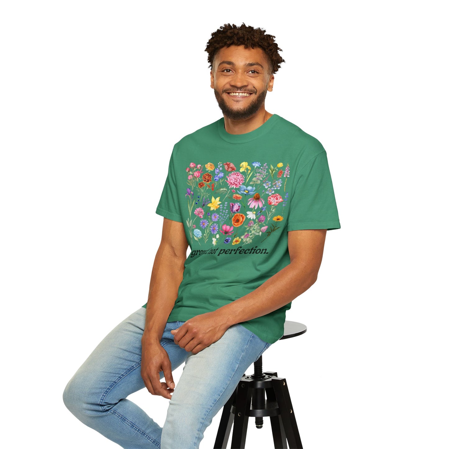 Growth, Not Perfection - Comfort Colors Shirt