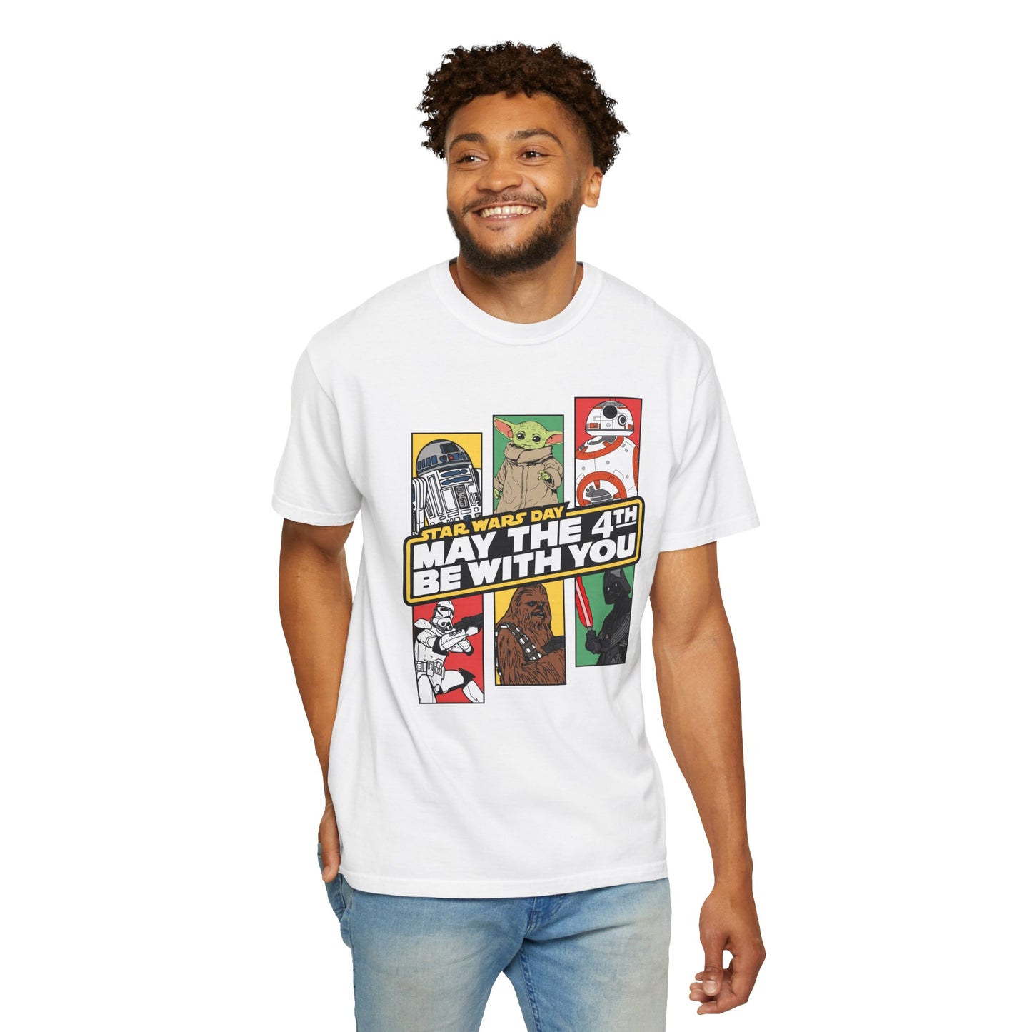 Star Wars Day Pop Art Collage - Comfort Colors Shirt