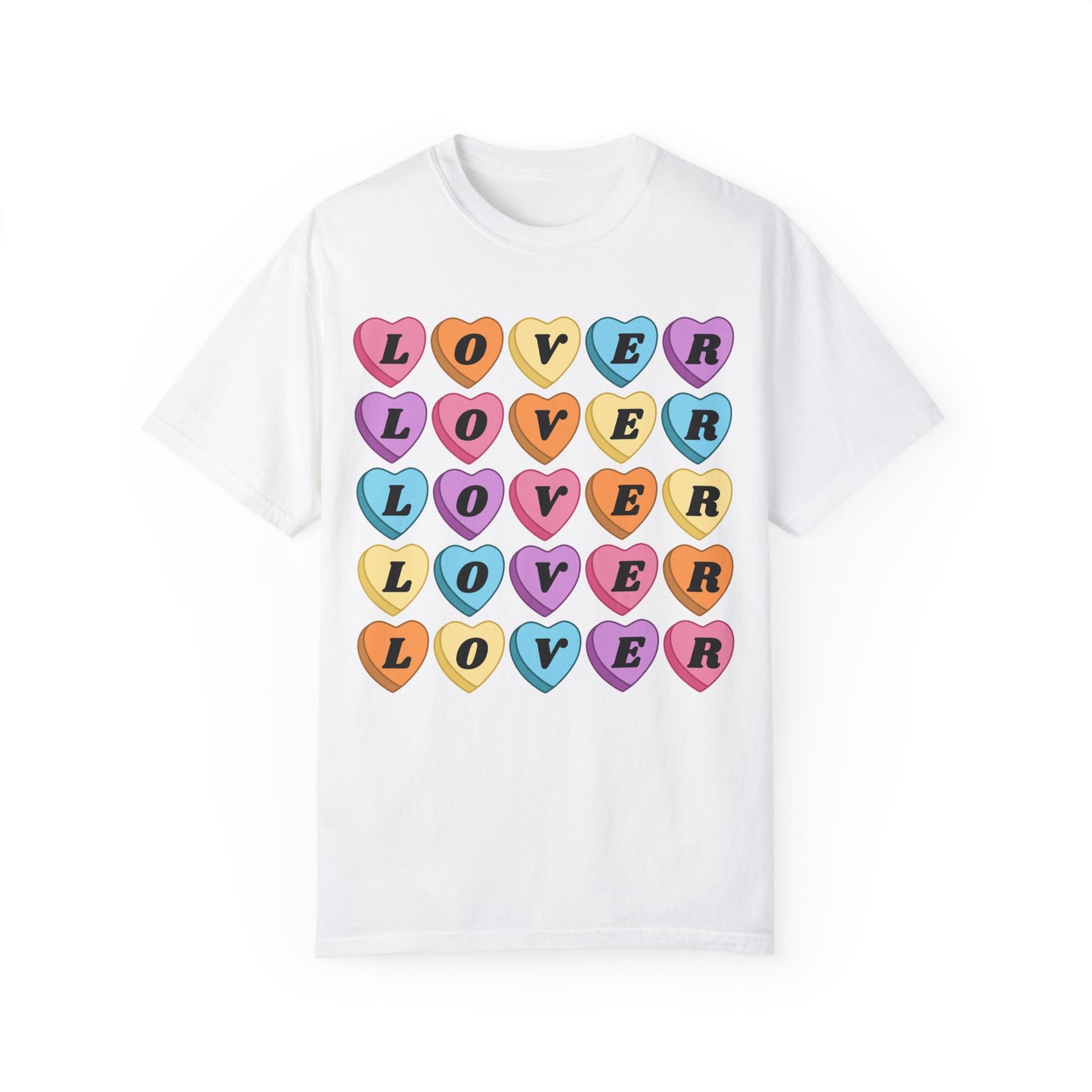 Lover Candy Heart - Comfort Colors Shirt