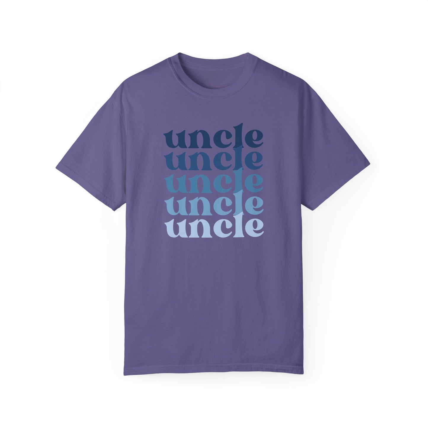 Uncle (Blue) - Comfort Colors Shirt