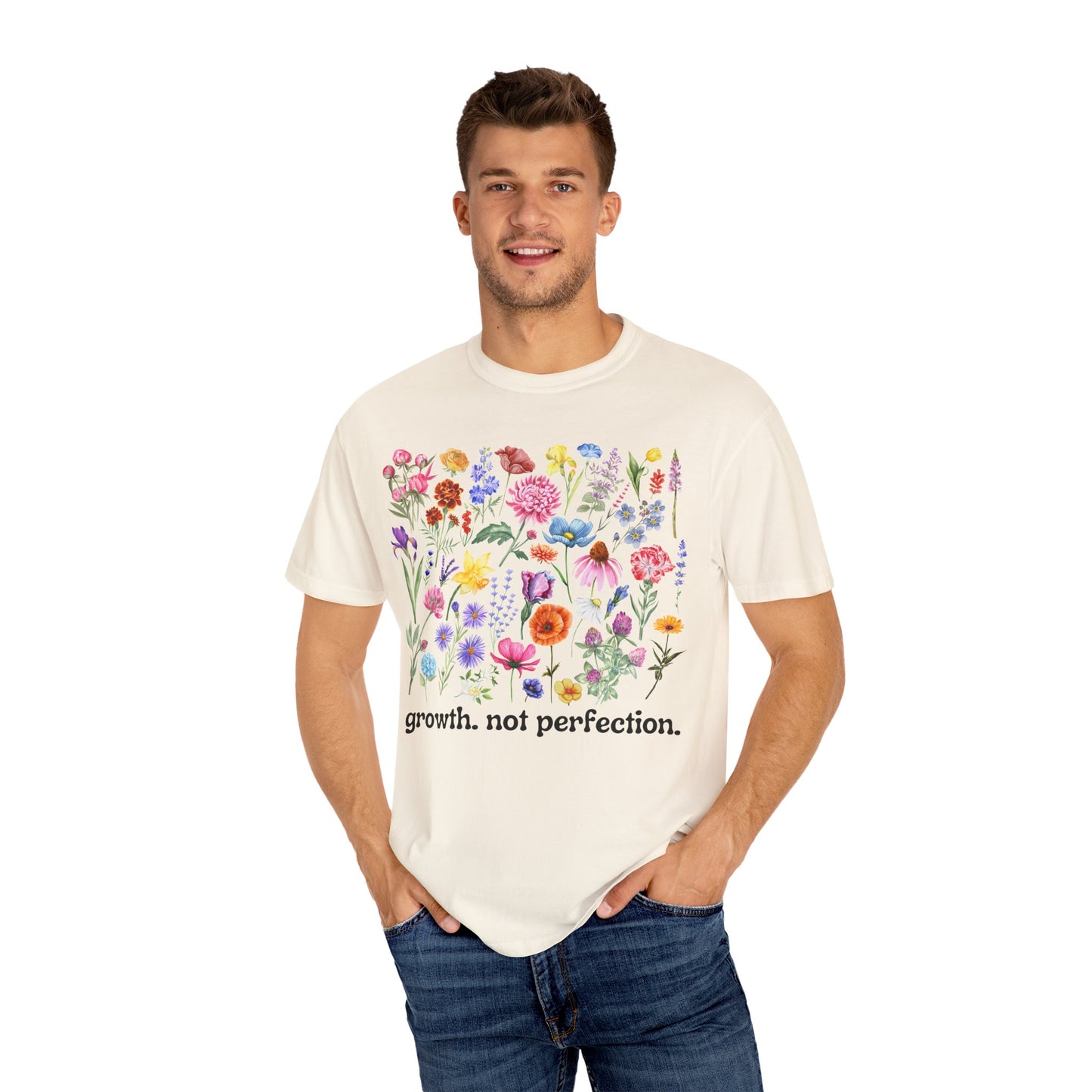 Growth, Not Perfection - Comfort Colors Shirt