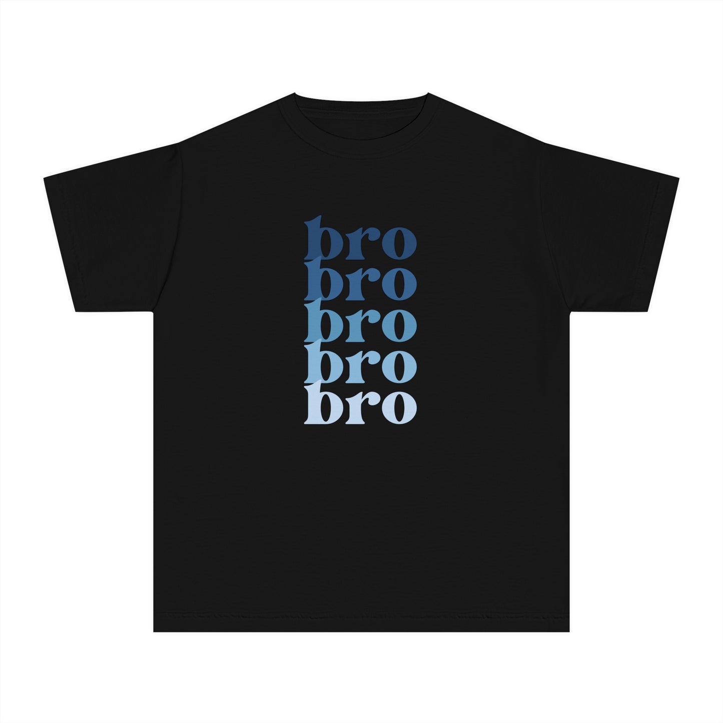Bro - Blue - (Youth) Comfort Colors Shirt