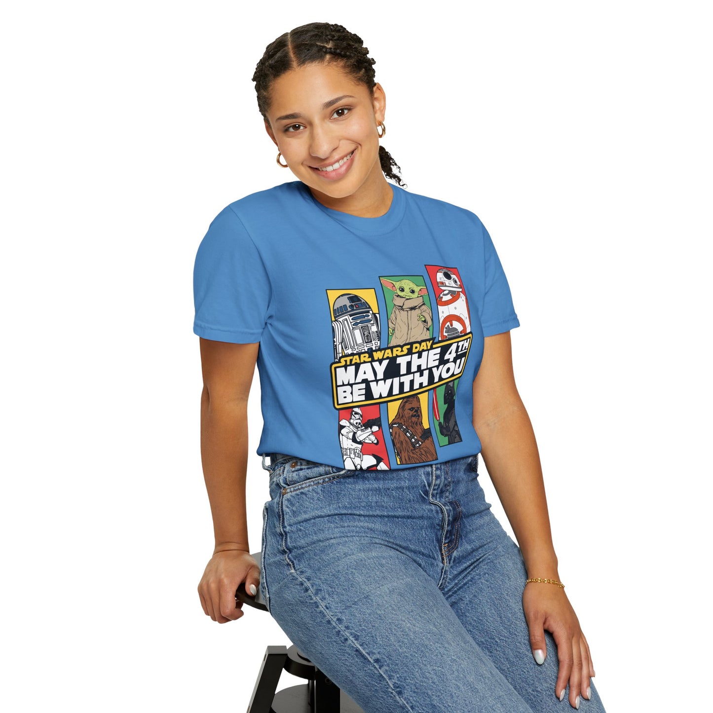Star Wars Day Pop Art Collage - Comfort Colors Shirt
