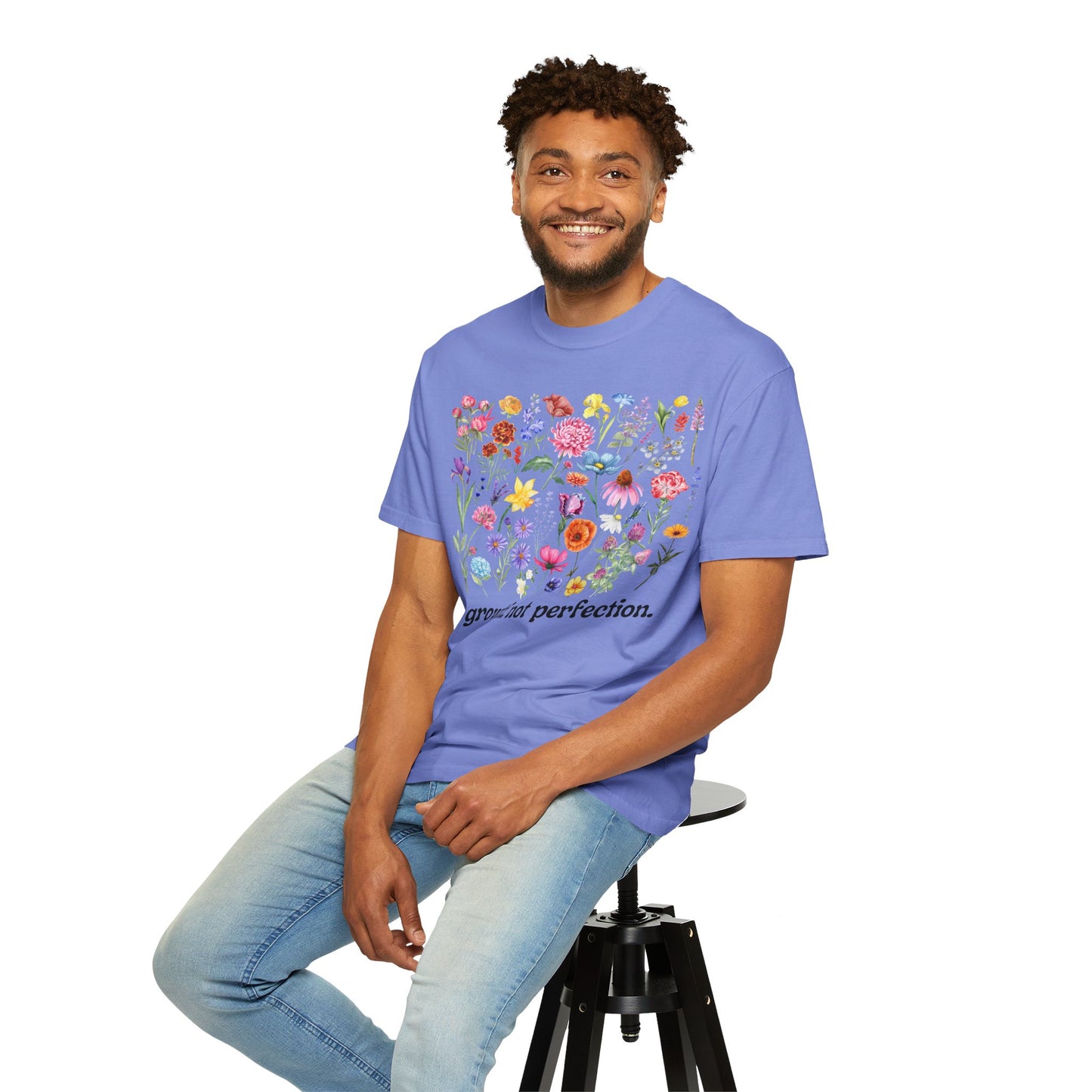 Growth, Not Perfection - Comfort Colors Shirt