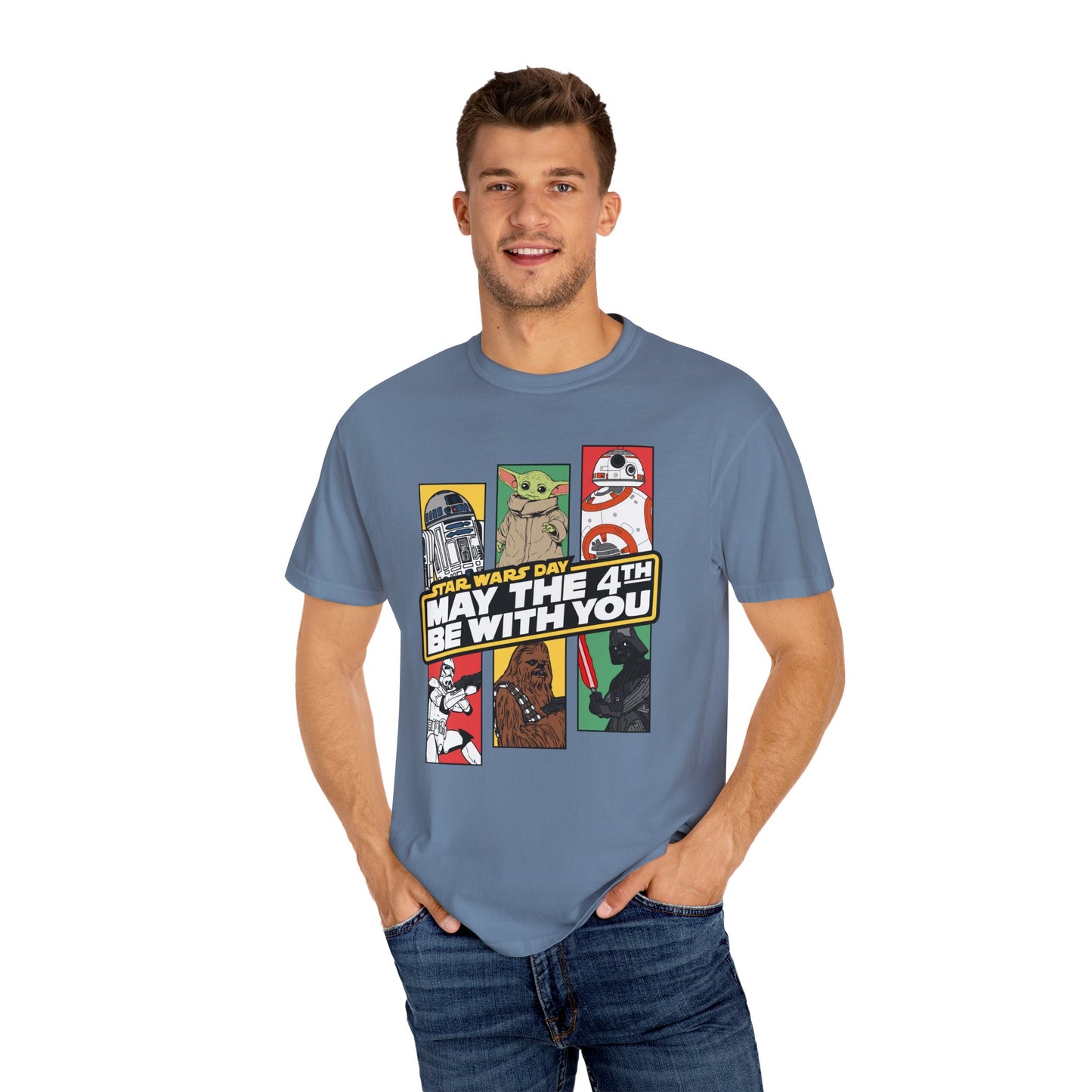 Star Wars Day Pop Art Collage - Comfort Colors Shirt