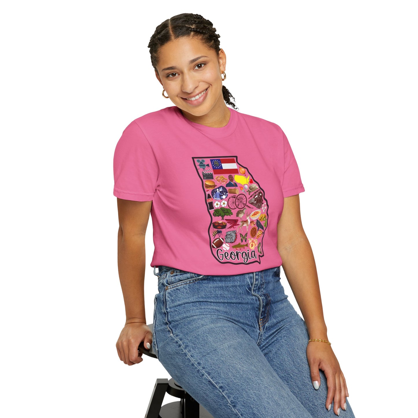 Beautiful State of Georgia - Comfort Colors Shirt