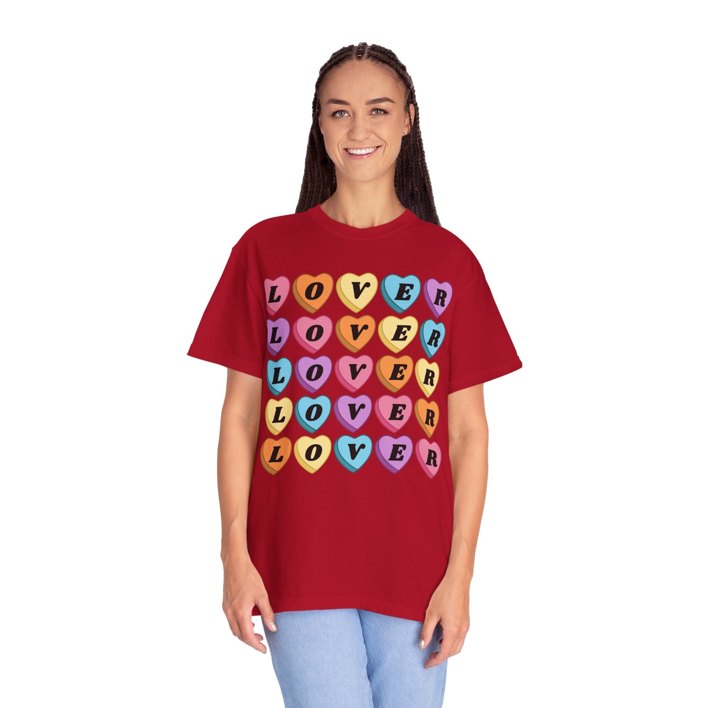 Lover Candy Heart - Comfort Colors Shirt