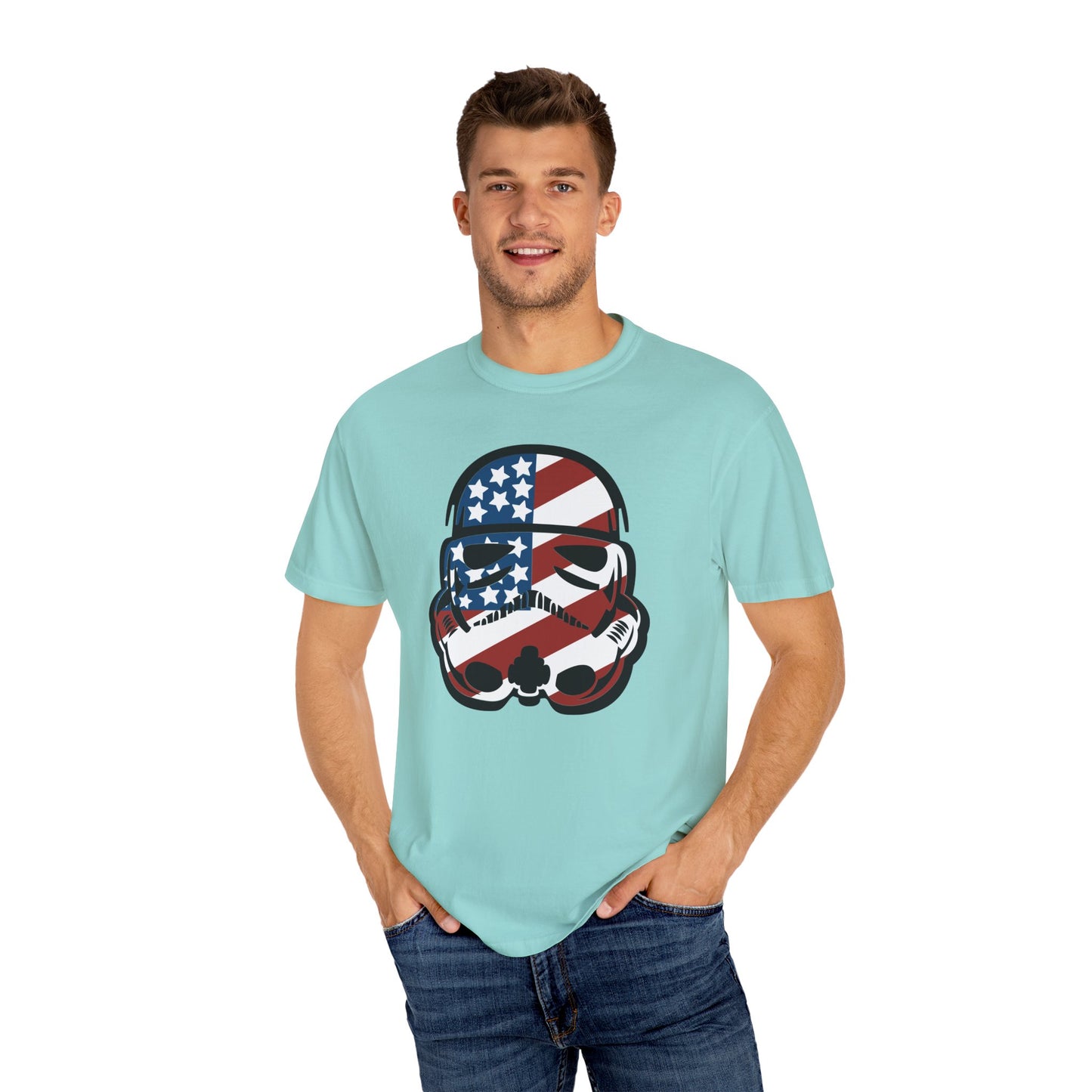 Patriotic Storm Trooper - Comfort Colors Shirt