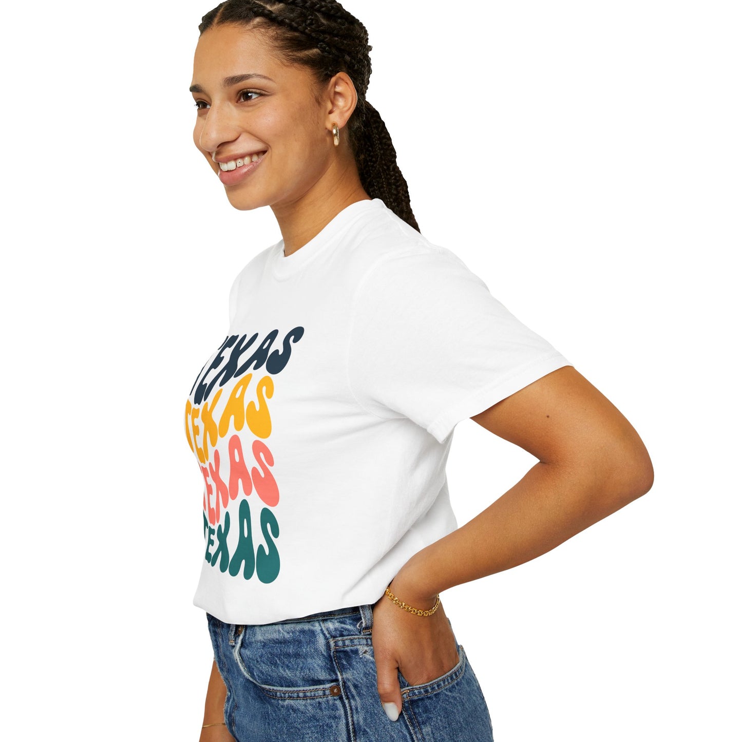 Retro Texas - Comfort Colors Shirt